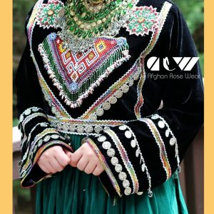 Green Afghan Dress