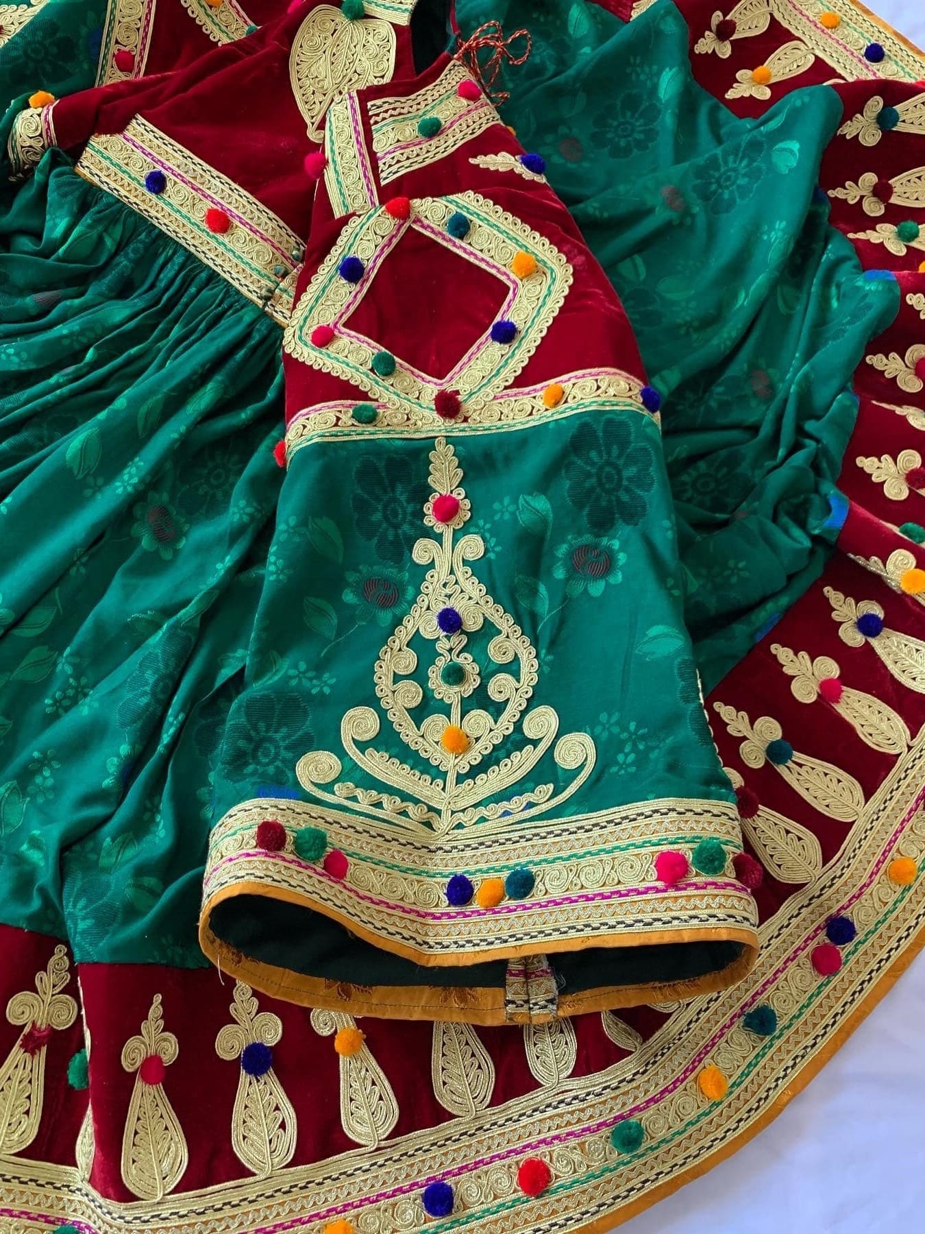Afghan Charma Dozi Dress - Image 4
