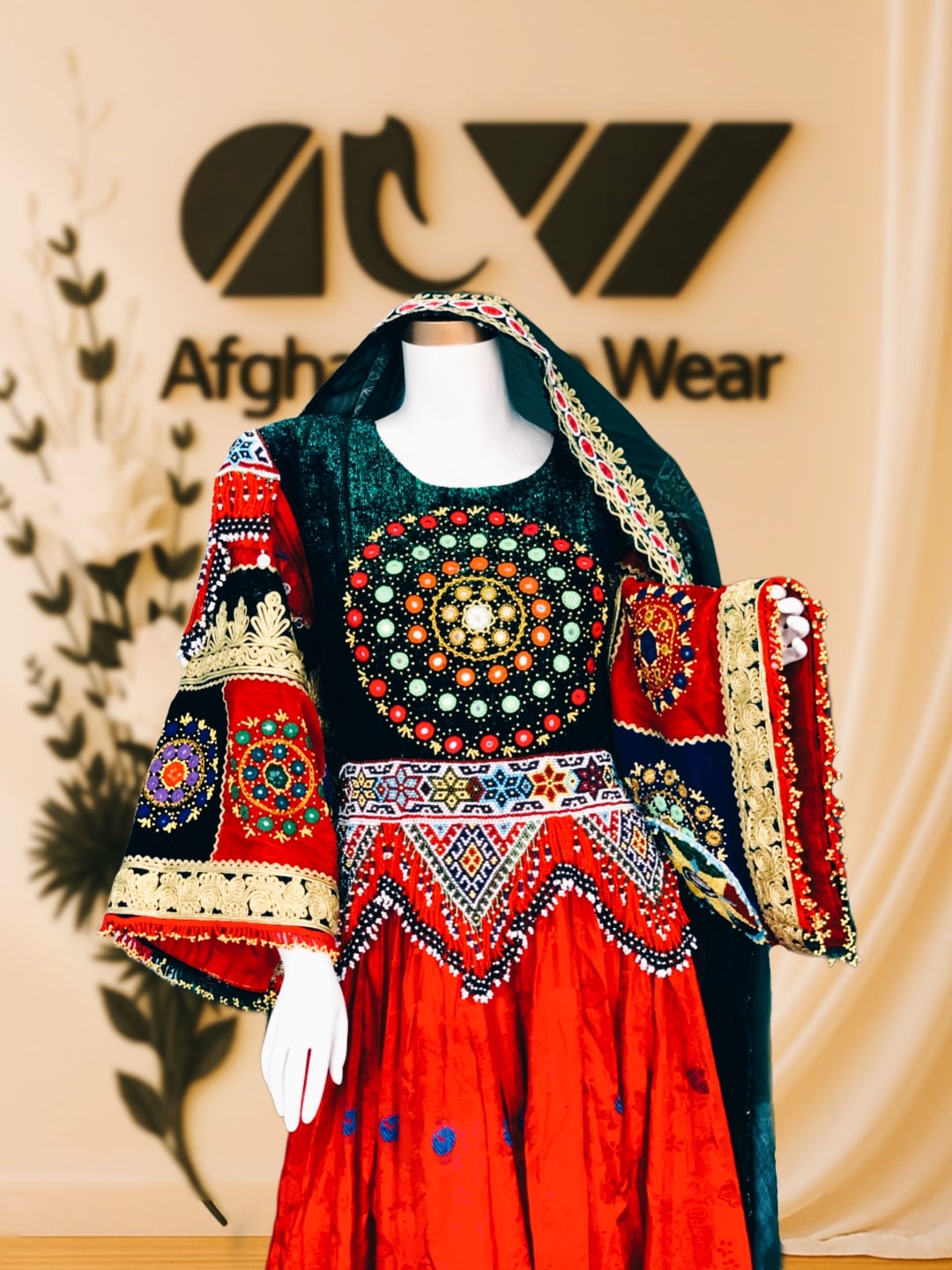 Empress of Elegance – A Royal Afghan Creation