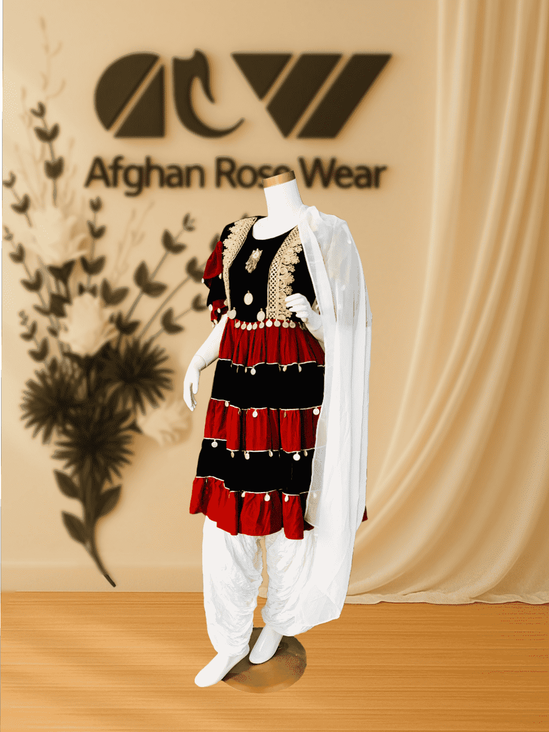 Soft Afghan Dress - Image 4